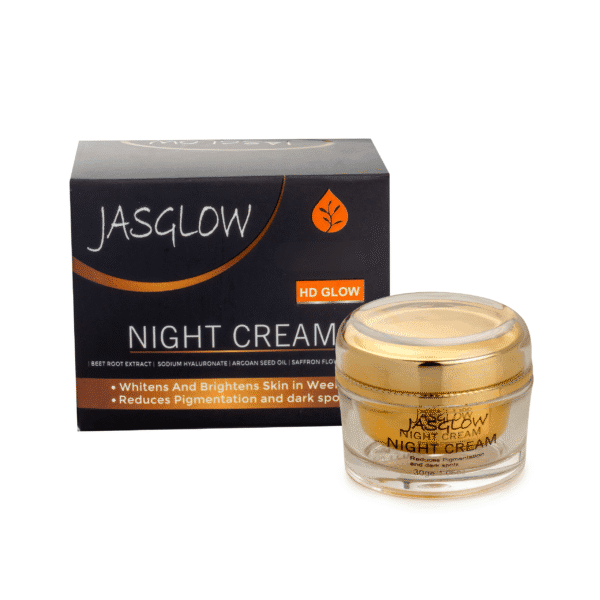 Night Cream with Beetroot Extract, Sodium Hyaluronate, Argan Oil & Saffron